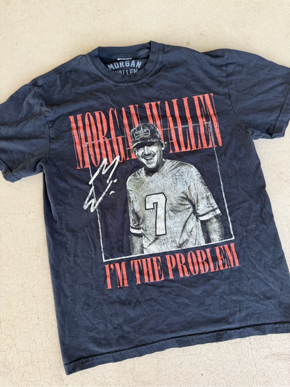 Morgan Wallen I’m The Problem 2025 North American Tour T-Shirt Size Medium